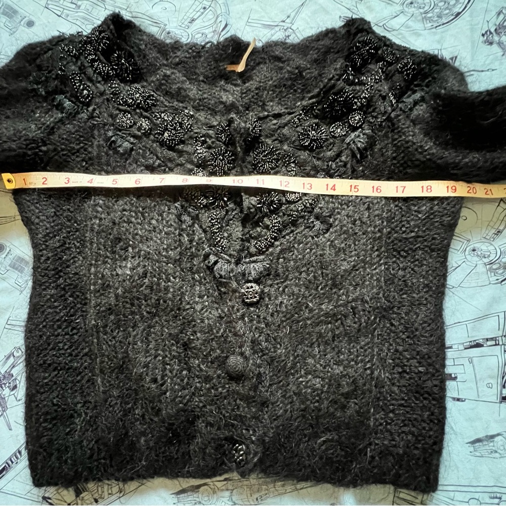 Free People Black Knit Cardigan - Picture 9 of 11